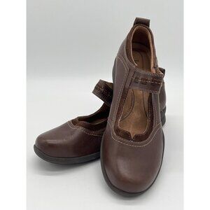 Jambu Emily Vegan Leather Mary Jane Shoes Size 8M Brown Womens Comfortable & Sty